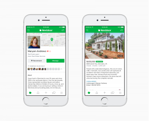 nextdoor real estate app